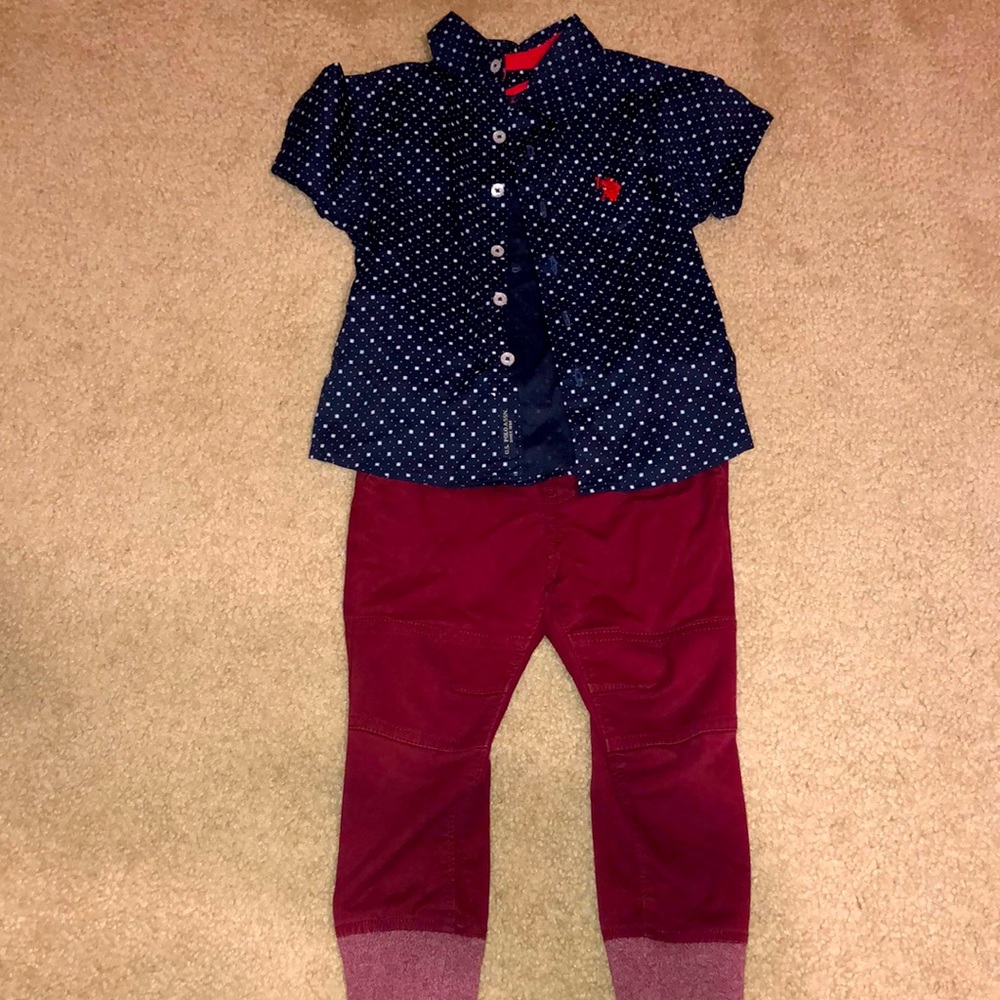 Selling both top and bottoms size 2T